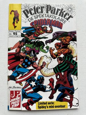 Peter Parker De Spectaculaire Spider-Man 95 (1983 Series / Junior Press) Nederlands