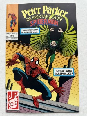 Peter Parker De Spectaculaire Spider-Man 111 (1983 Series / Junior Press) Nederlands