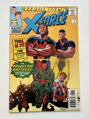 X-Force -1 (1st Series 1991 / Marvel) Flashback Issue