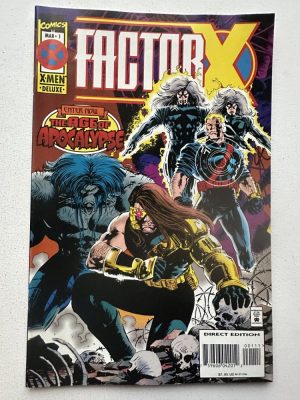 Factor-X 1 Cover By Steve Epting (1st Series 1995 / Marvel) Age Of Apocalypse