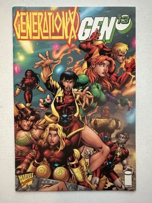 Generation X / Gen-13 1-Shot Wraparound Cover By Salvador Larroca (1st Series 1996 / Marvel)