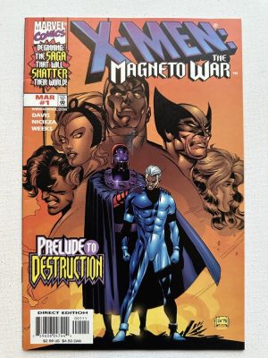 Magneto War 1-Shot  Cover By Lee Weeks (1999 / Marvel)