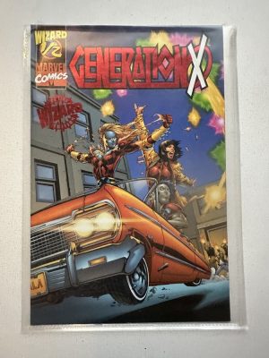 Generation X 1/2 Variant Wizard Red Foil Edition (1998 / Marvel)