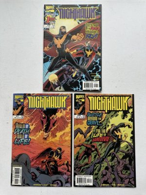 Nighthawk 1-3 (1998 / Marvel) Complete Limited-Series