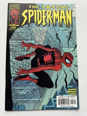Amazing Spider-Man 28 Cover By John Romita Jr (1998 2th Series / Marvel)