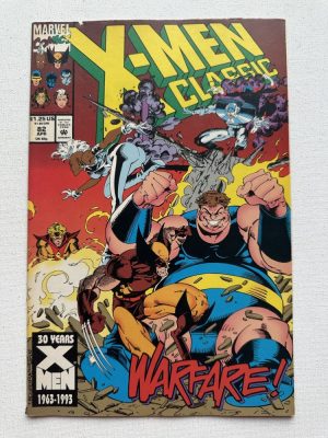 X-Men Classic 82 Cover By Joe Madureira (1986 Series / Marvel)