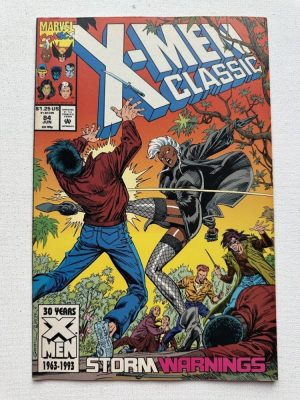X-Men Classic 84 Cover By Kerry Gammill (1986 Series / Marvel)