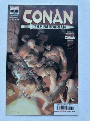 Conan The Barbarian 6 Cover By Esad Ribic (LGY 281) (2019 Marvel)