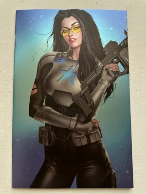 GI Joe 2 616 Exclusive Limited (750) Virgin Foil Cover By Josh Burns (2024 Image)