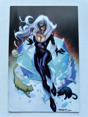 Black Cat Annual 1 Comics Illuminati Exclusive Virgin Variant Cover By Stephen Segovia (2021 Marvel)