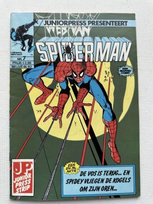 Web Van Spider-Man 7 (1985 Series / Junior Press) Nederlands