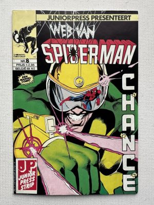 Web Van Spider-Man 8 (1985 Series / Junior Press) Nederlands