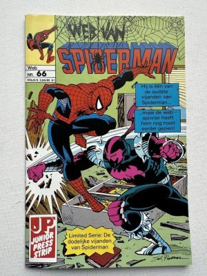 Web Van Spider-Man 66 (1985 Series / Junior Press) Nederlands