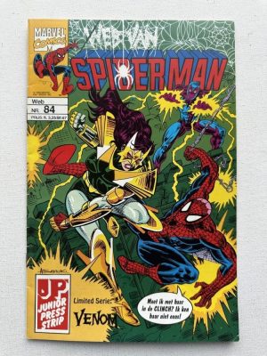 Web Van Spider-Man 84 (1985 Series / Junior Press) Nederlands