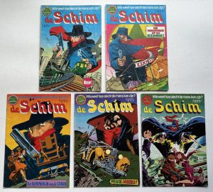De Schim 1-5 (1973 Series / Classics Nederland) Complete Set