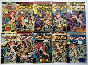 Red Sonja 1-10 (1981 Series / Oberon)