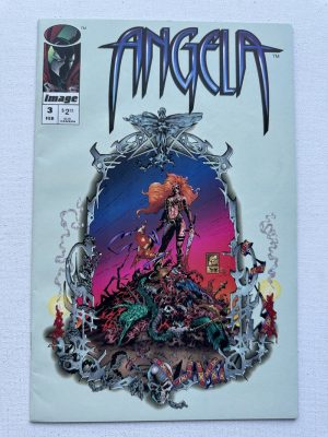 Angela 3 Cover art by Greg Capullo (1994 Image)