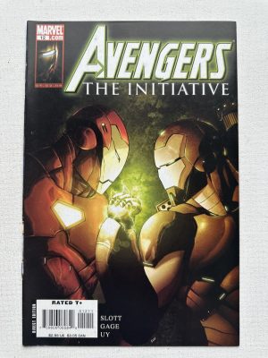Avengers The Initiative 12 Cover by Steve Uy (2007 Marvel)