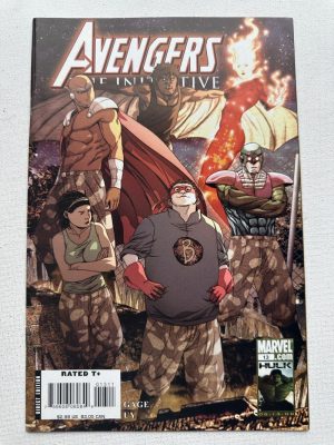 Avengers The Initiative 13 Cover by Steve Uy (2007 Marvel)