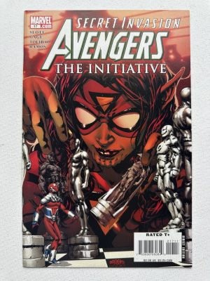Avengers The Initiative 17 Cover by Mark Brooks (2007 Marvel)