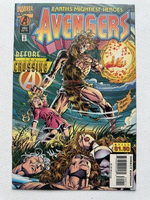 Avenger 390 Cover by Mike Deodato and Tom Palmer (1996 Marvel)
