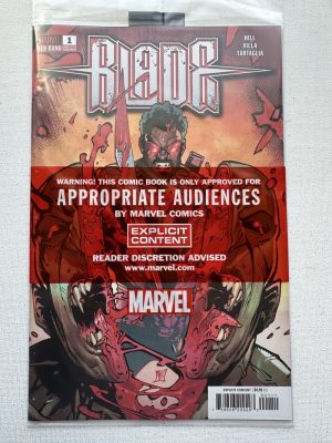 Blade Red Band 1 Cover by C.F. Villa (2024 Marvel) Still Sealed