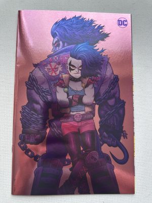 Crush and Lobo 1 Foil Variant Cover by Dan Hipp (2021 DC)