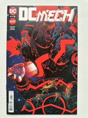 DC Mech 6 Cover by Baldemar Rivas (2022 DC)