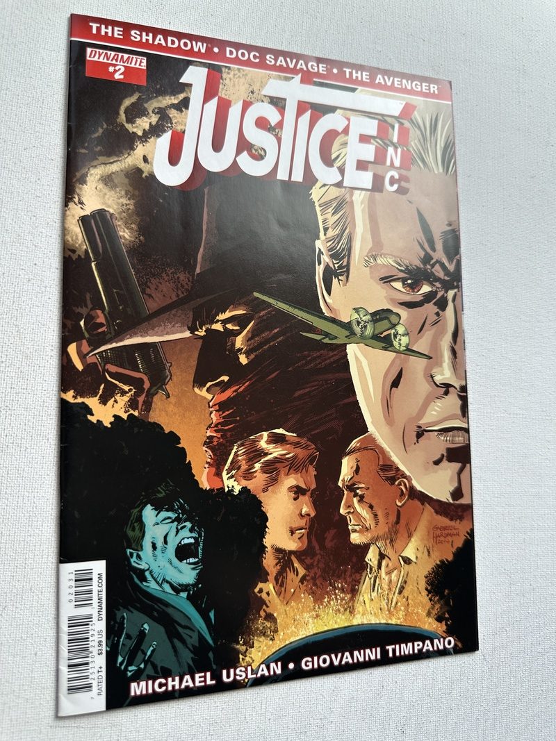 Justice Inc 2 Variant Cover by Gabriel Hardman (2014 Dynamite) - Image 4