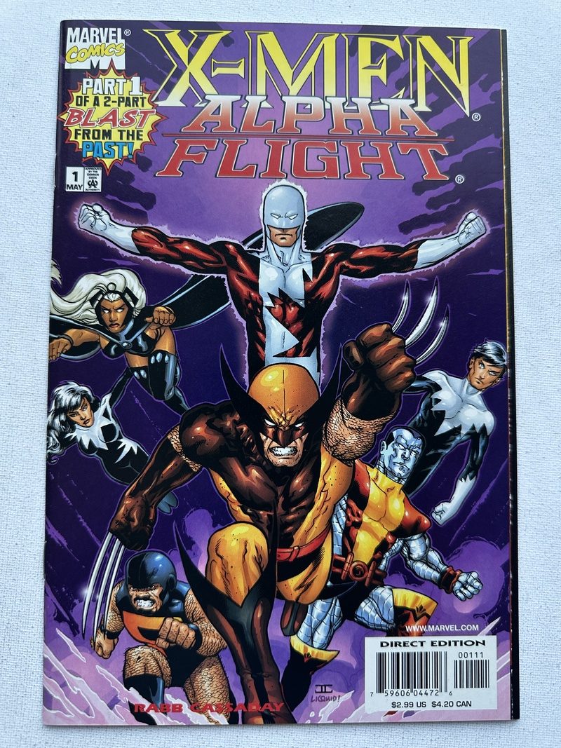 X-Men Alpha Flight 1-2 (1998 2nd Series) Complete Series - Image 3