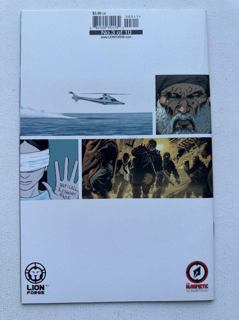 Ghost Money 3 Cover by Dominique Bertail (2017 Lion Forge) - Image 3
