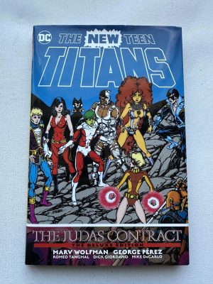 New Teen Titans The Judas Contract HC (2017 DC) The Deluxe Edition